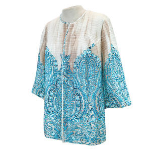 Embellished Top and Chiffon Coat Trouser Suit. 29519 - Catherines